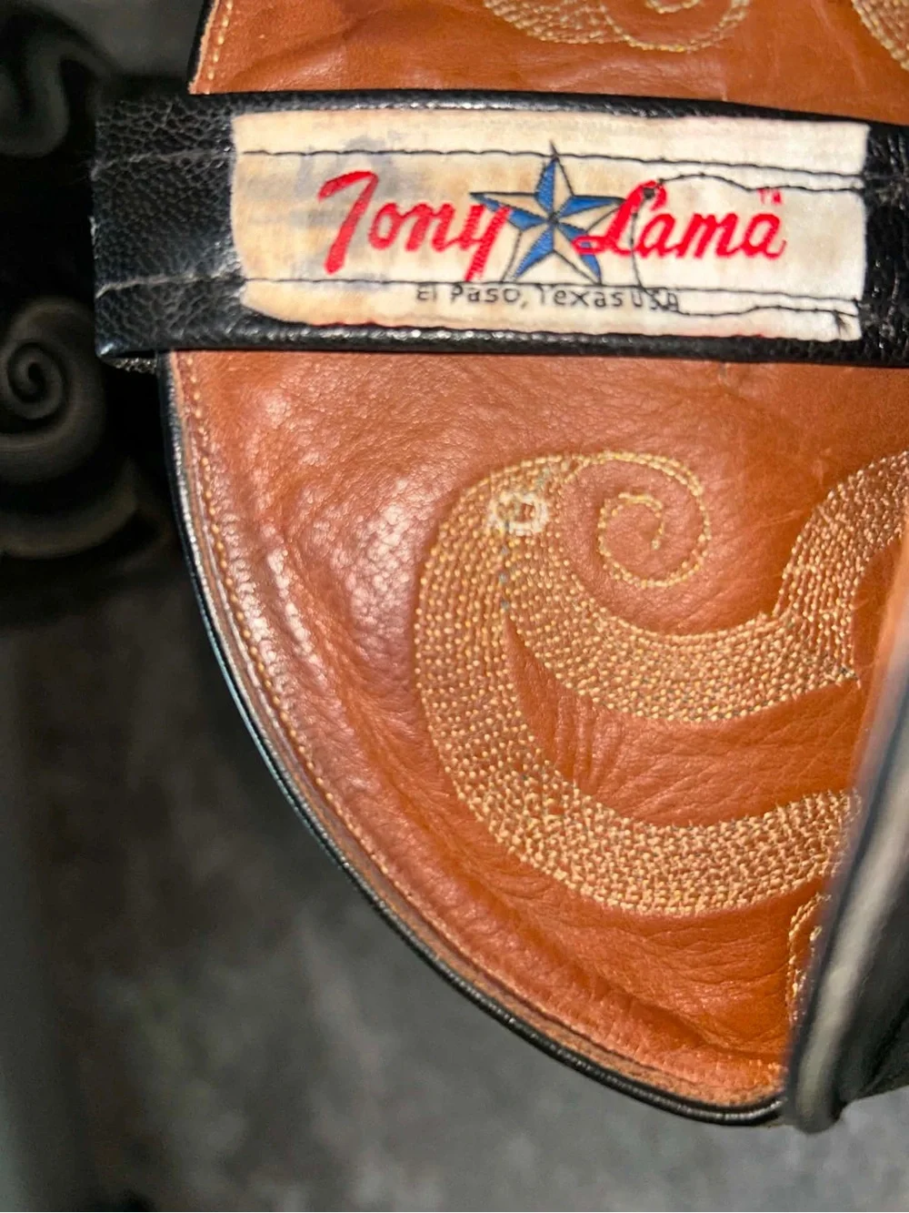 Tony Lama classic black